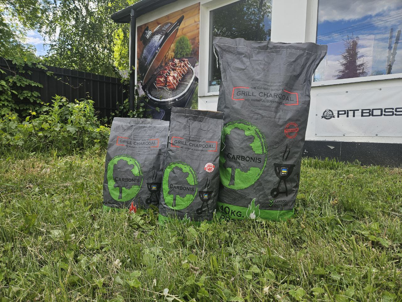 Węgiel drzewny Premium 100% naturalny GRILLI 2,5kg 777485