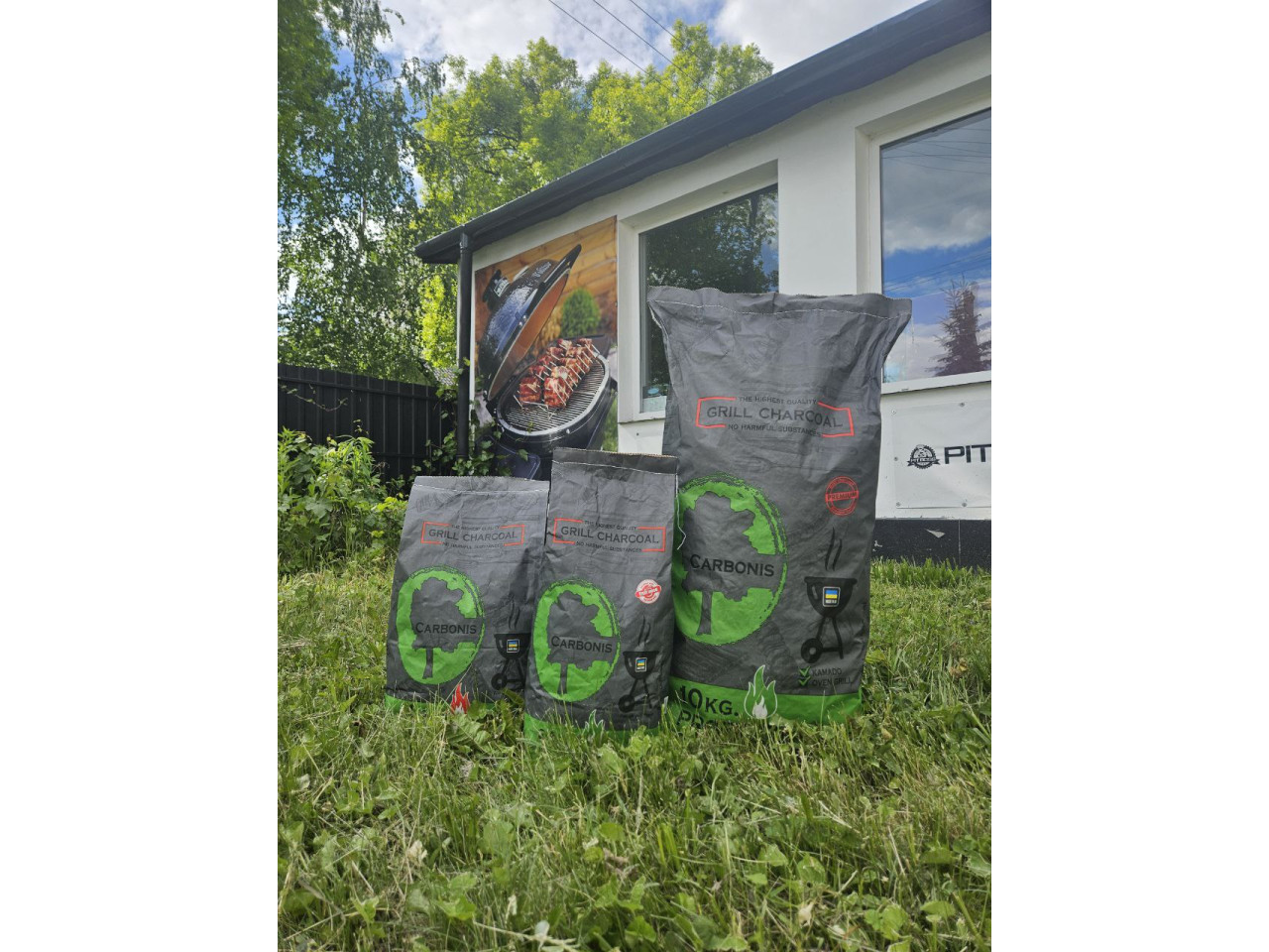 Węgiel drzewny Premium 100% naturalny GRILLI 2,5kg 777485