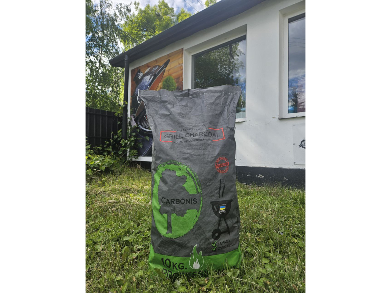 Węgiel drzewny Premium 100% naturalny GRILLI 10kg 777487